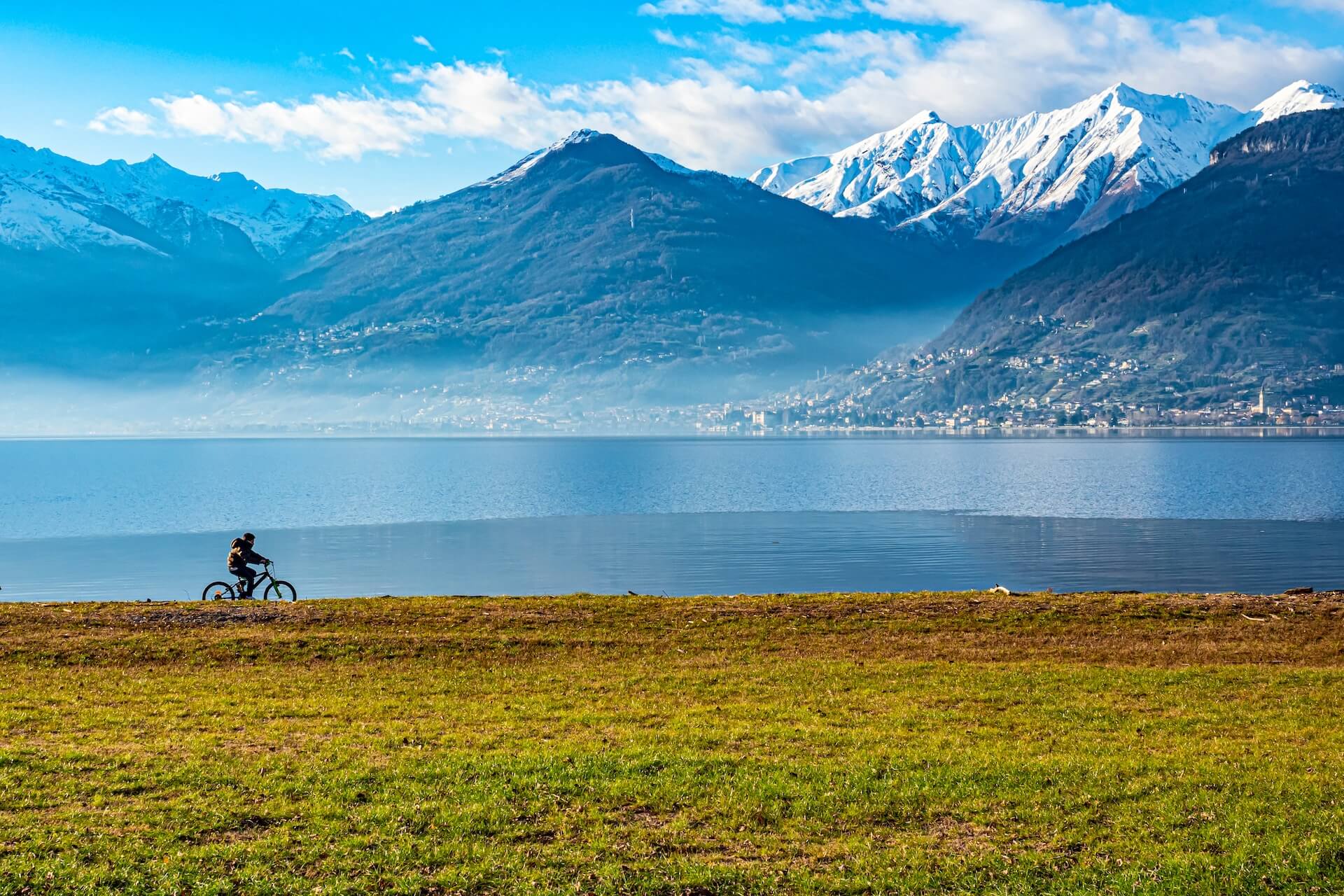 tour in bici lago di como